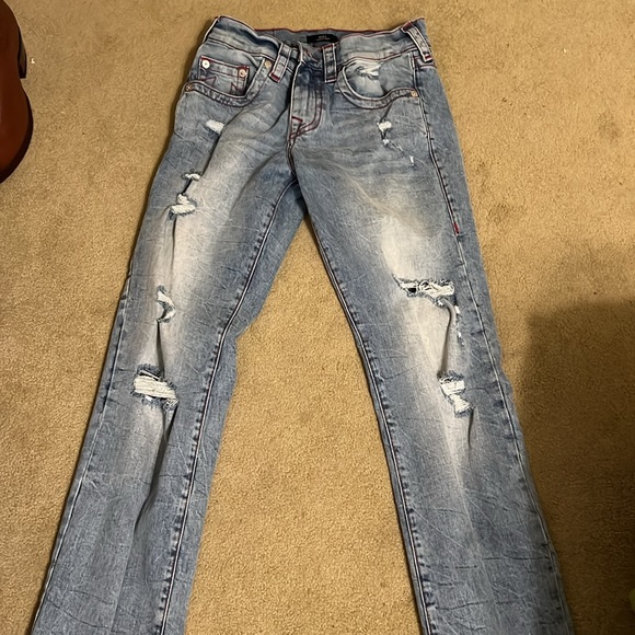 True Religion Brand Jeans Relaxed Straight Ricky Style - Picture 3 of 3